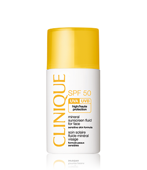 SPF 50 Mineral Sunscreen Fluid For Face