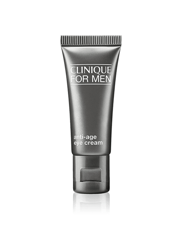 Clinique for Men™ Anti-Age Eye Cream, Ενυδατώνει, αντιμετωπίζει στην περιοχή των ματιών γραμμές, ρυτίδες.