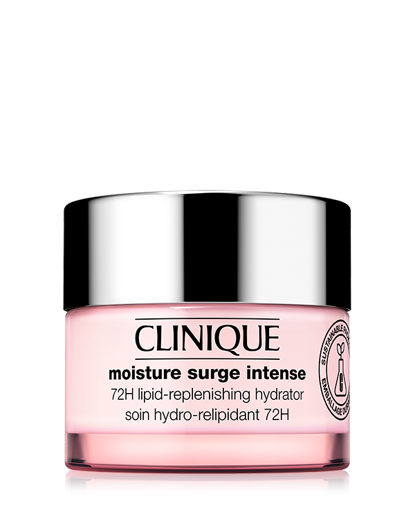 Moisture Surge™ Intense 72H Lipid-Replenishing Hydrator, Η πλούσια κρέμα-gel που αγαπάτε χαρίζει ένα κύμα ενυδάτωσης και κρατά την επιδερμίδα ενυδατωμένη για 72 ώρες - ακόμα και αφού πλύνετε το πρόσωπό σας.