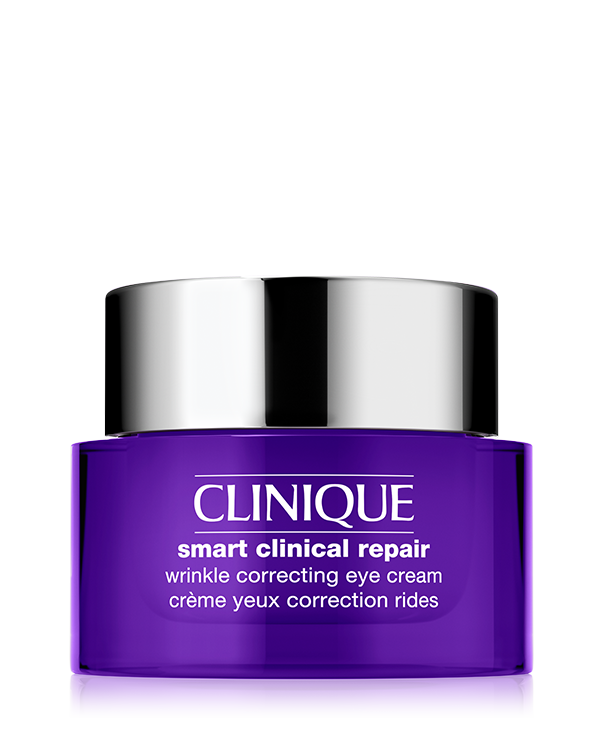 Clinique Smart Clinical Repair Wrinkle Correcting Eye Cream, Αντιρυτιδική κρέμα ματιών για ενίσχυση της επιδερμίδας γύρω από την περιοχή των ματιών και μείωση των λεπτών γραμμών και των ρυτίδων.