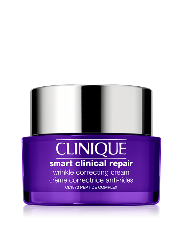 Clinique Smart Clinical Repair™ Wrinkle Correcting Cream, Η κρέμα αντιμετώπισης των ρυτίδων βοηθά στην ενδυνάμωση και θρέψη για πιο λεία και νεανική όψη επιδερμίδας.