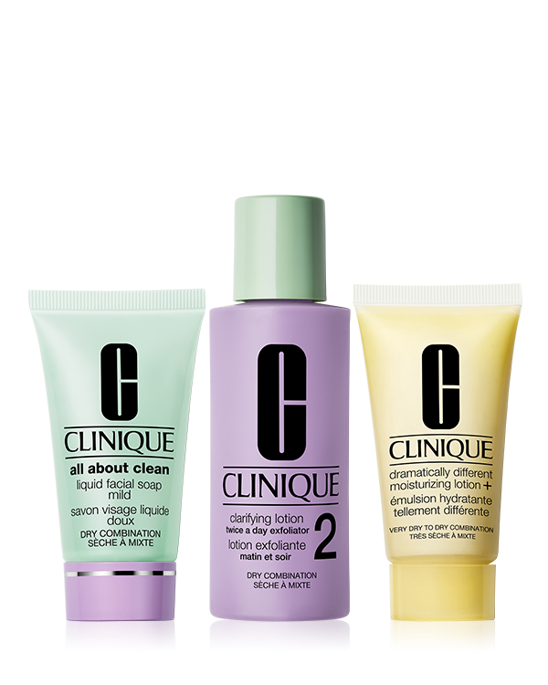 Skin School Supplies: Cleanser Refresher Course for Dry Skin Types (Type 1 &amp; 2), Ένα σετ περιποίησης δημιουργημένο από Δερματολόγο για ξηρή επιδερμίδα. Μόνο 3 βήματα, 3 λεπτά, δύο φορές την ημέρα.