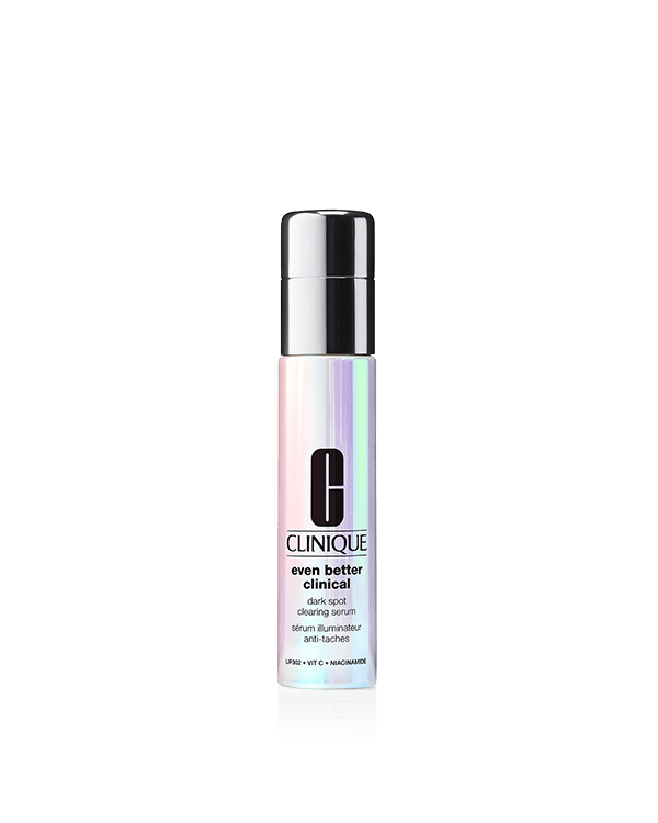 Even Better Clinical™ Dark Spot Clearing Serum, Ο ορός μας, τέταρτης γενιάς, για φωτεινότητα είναι μια ισχυρή λύση δερματολογικά δημιουργημένη για υπερμελάγχρωση.